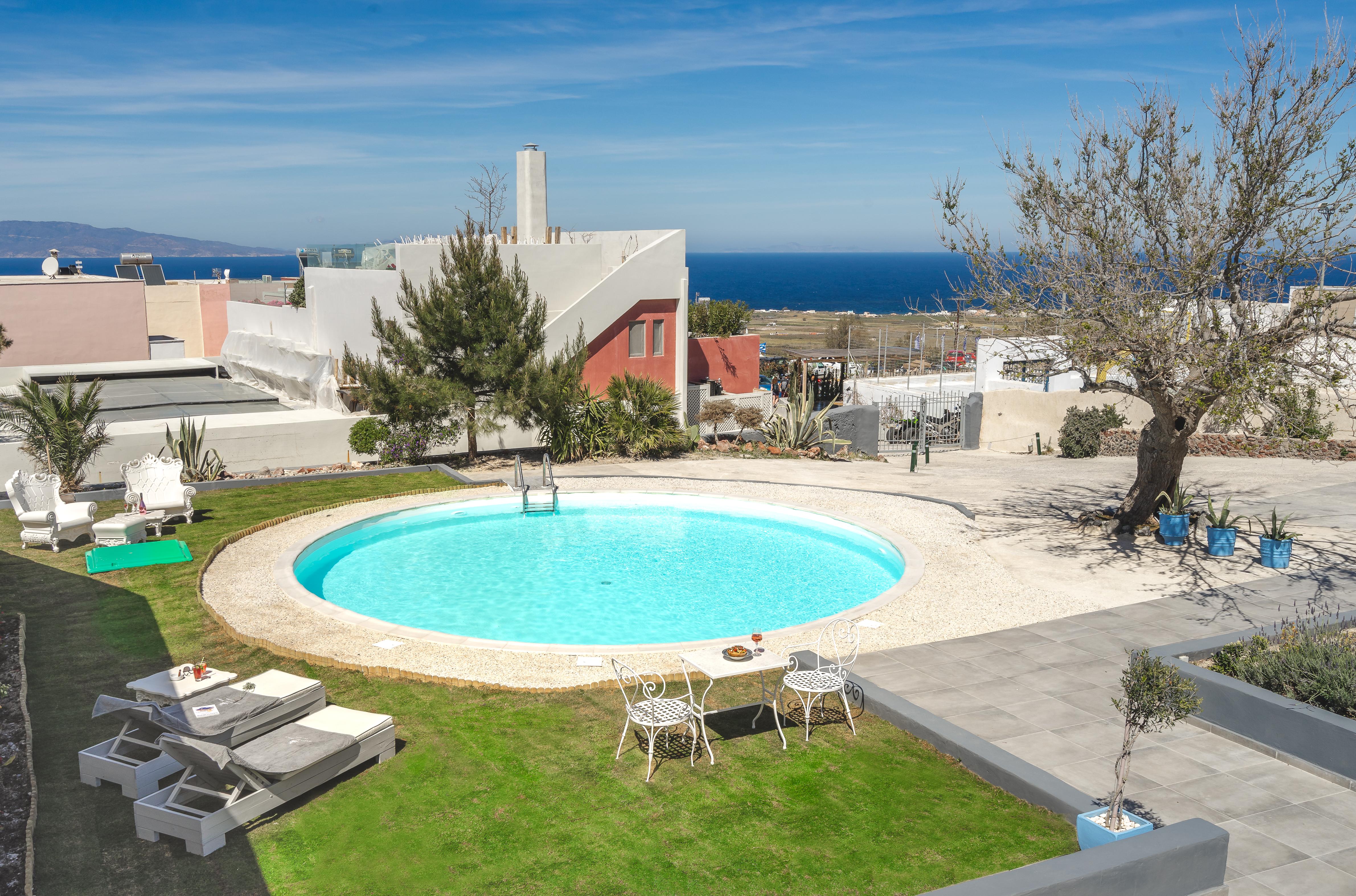 La Maltese Oia Luxury Suites Exteriör bild
