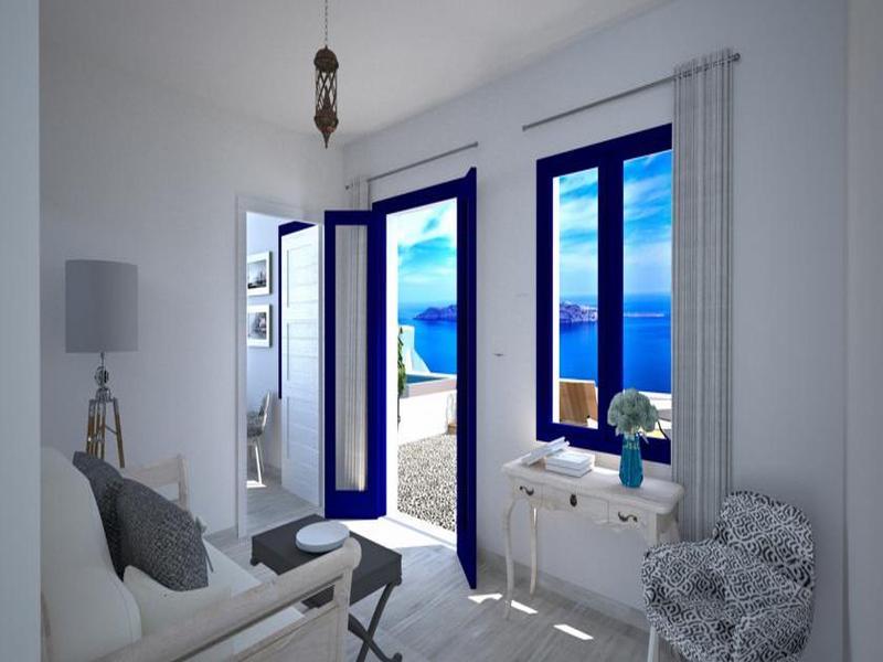 La Maltese Oia Luxury Suites Exteriör bild