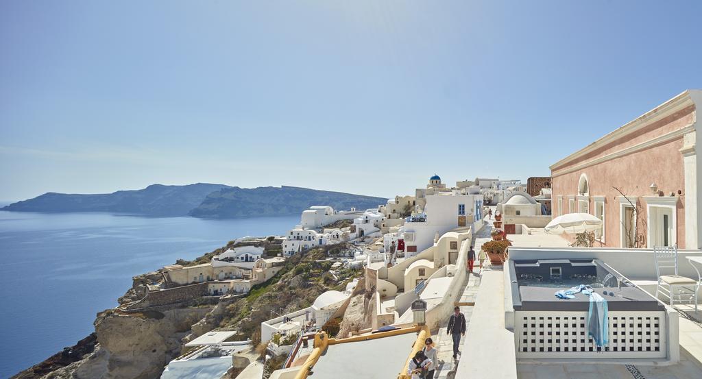 La Maltese Oia Luxury Suites Exteriör bild